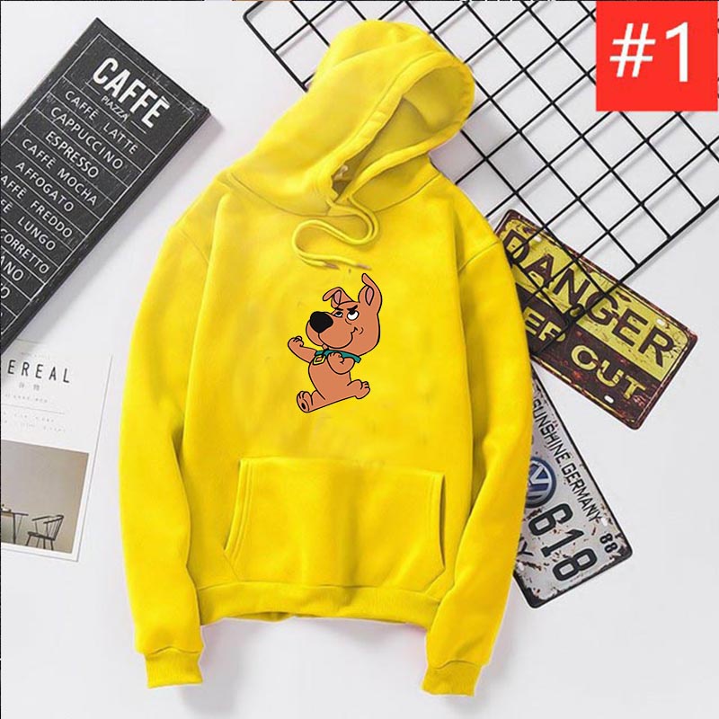 Lilipop.id Sweater Wanita Hoodie Scooby Doo Outwear Jumper