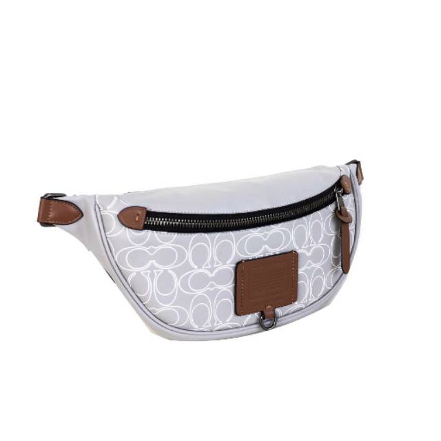 rivington belt bag in signature leather