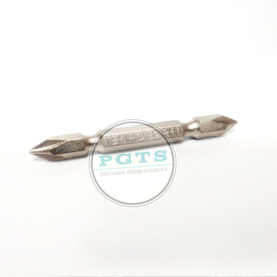 TEKIRO MATA OBENG ANGIN PENDEK PH1 PH2X65MM PLUS PLUS / MATA OBENG BOR PH 1 X 65 MM / PH 2 X 65 MM