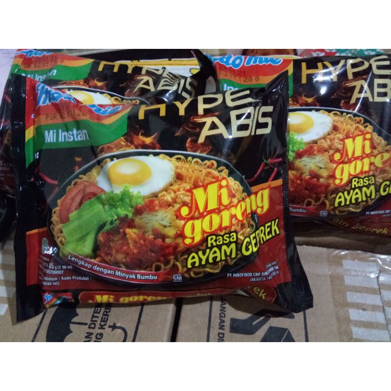 

indomie geprek hype abis