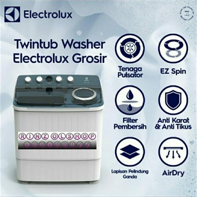 MESIN CUCI ELECTROLUX EWS13262 12KG 2 TABUNG EWS 13262 WA EWS13262WA