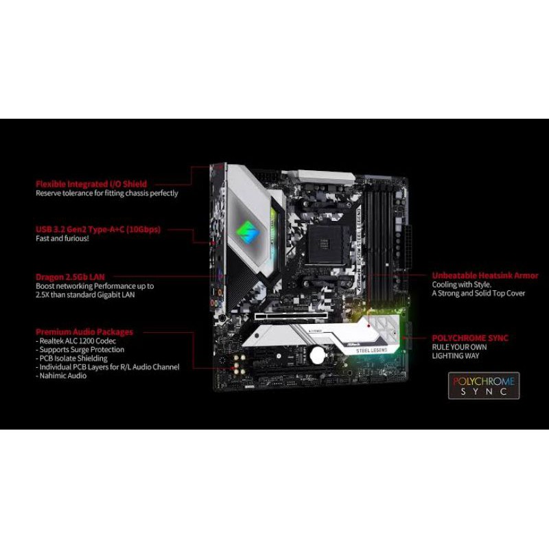ASRock B550M Steel Legend