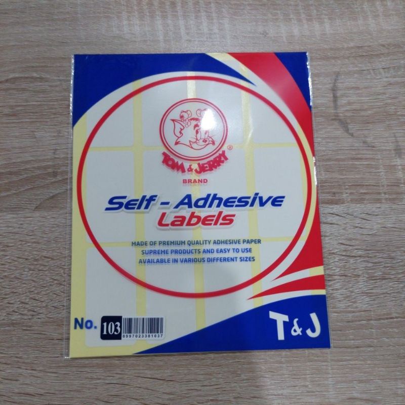 

Label 103 Tom & Jerry / Label Stiker Tom & Jerry No.103