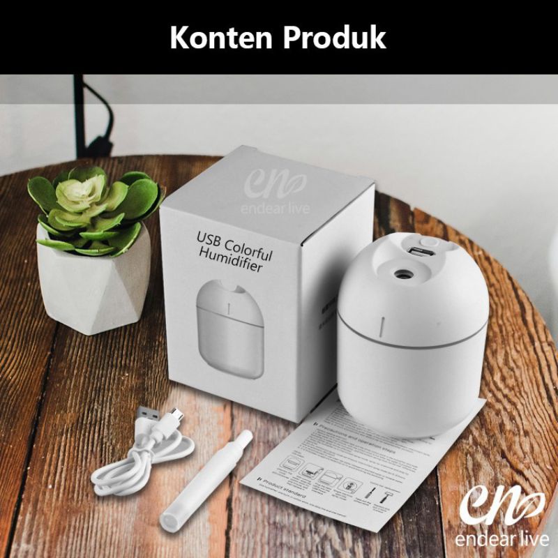 Pelembab udara Humidifier araoma Terapi Diffuser