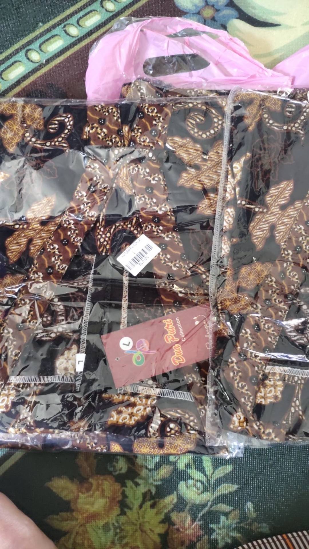 Atasan Batik Wanita Blouse Kutubaru Moderl S-m-l-xl-xxl-3l-4l-5l