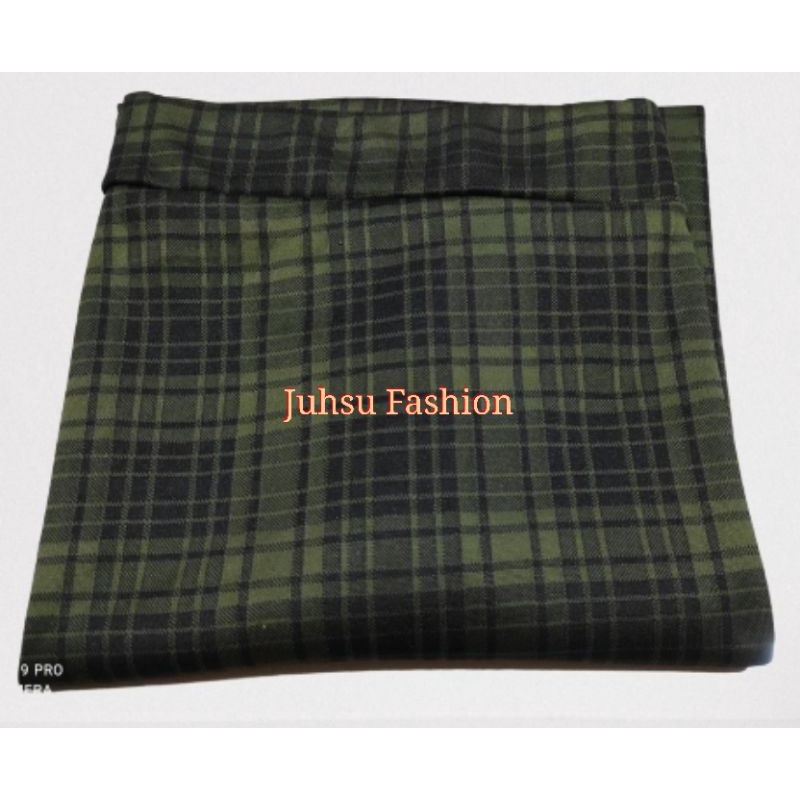 COD Rok Span Tartan Panjang Jumbo / Rok Motif Kotak / Rok Tartan Korean Style