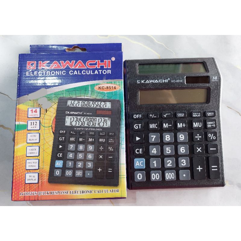 

KALKULATOR KAWACHI 14 DIGITS