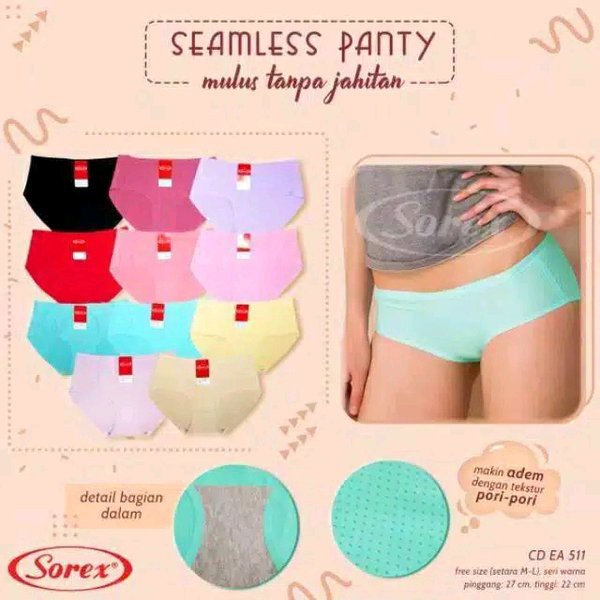 SOREX SEAMLESS MOTIF ADA BANYAK MOTIF ANTI NYEPLAK