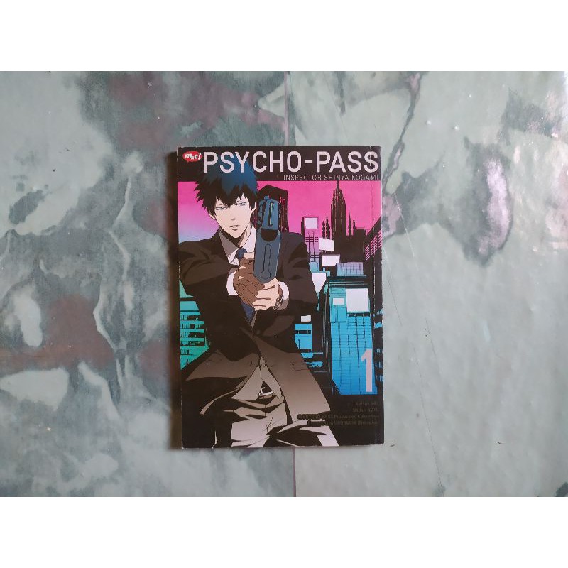 KOMIK PSYCHO PASS INSPECTOR SHINYA KOGAMI VOLUME 1 (PRELOVED)