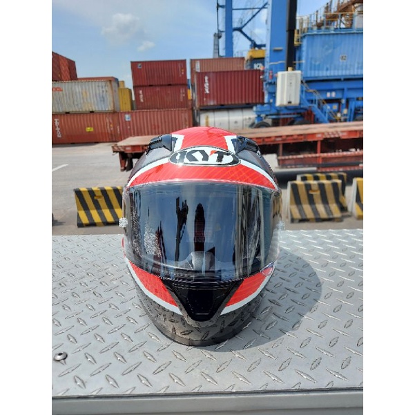 HELM KYT R10 PAWI REPLICA RACE EDITION SIZE XL