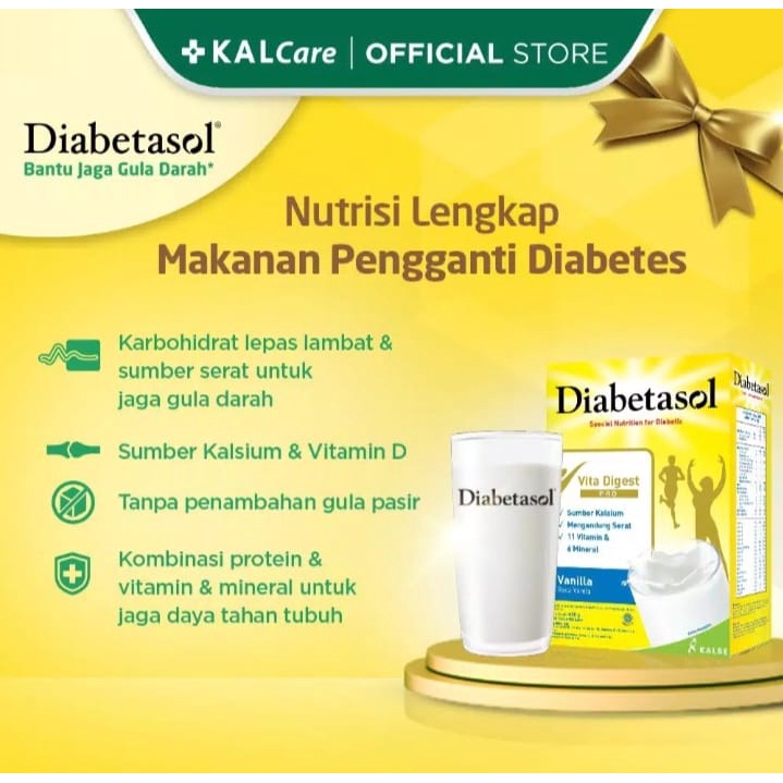 

DA DIABETASOL COKLAT / VANILA / CAPPUCINO 570gr