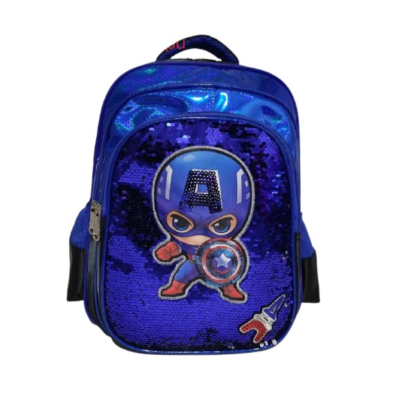 Tas Ransel Sekolah Anak Manik Usap Tas Ransel Fashion Anak Tas Ransel Original Import [BISA PILIH KARAKTER]