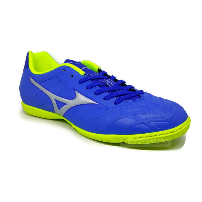 [ Johnson Shoes ] Sepatu Futsal MIZUNO REBULA V3 IN Navy 100% ORIGINAL
