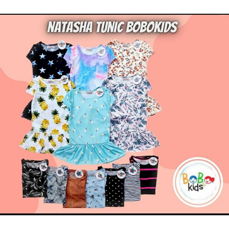 SALE !!! Tunic Anak Natasha bobokids. baju anak