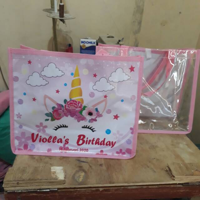 

Tas/souvenir/unicorn/anak