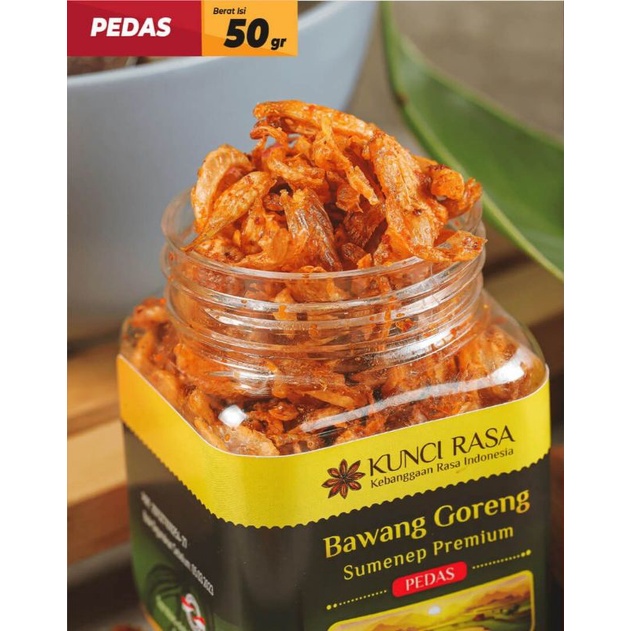 

Bawang Goreng Kunci Rasa Pedas 50g