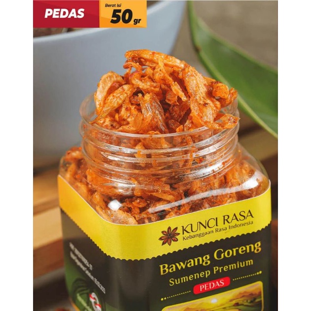 

Bawang Goreng Kunci Rasa Pedas 50g