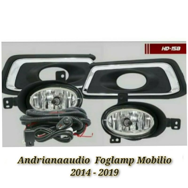 Foglamp MOBILIO atau Lampu kabut MOBILIO 2014 - 2016