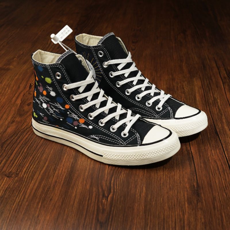 Converse 70s Hi Multi Colour Black Egret