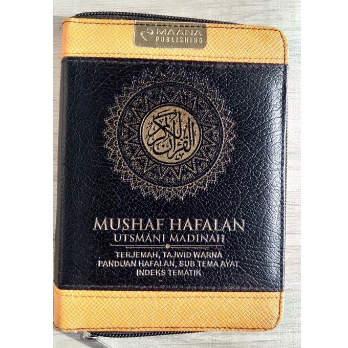Al Quran Original Preloved Mushaf Hafalan Ustmani Madinah A6 Resleting