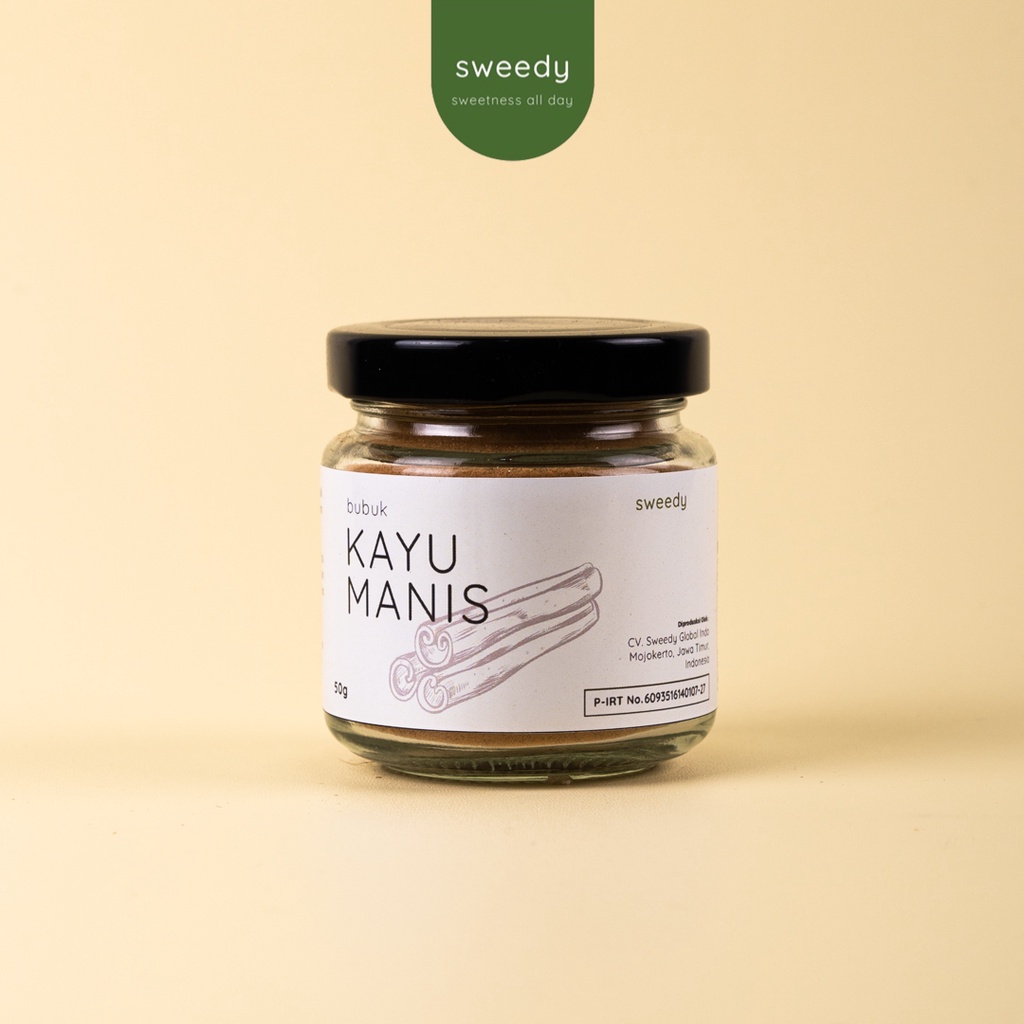 

SWEEDY - Kayu Manis Alami Bubuk 50gr / cinnamon powder