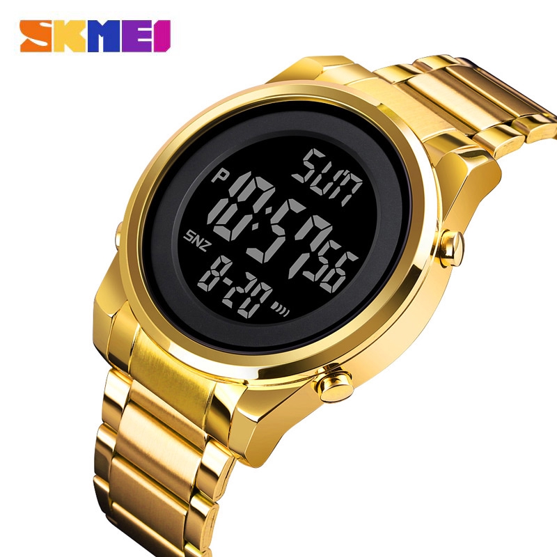 SKMEI 1611 Jam Tangan Pria Digital Sportwatch Stainless Steel WK-SBY