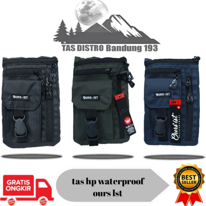 waterproof Tas Slempang hp multifungsi Anti Air / Tas Wallet / Tas Hp pria / Tas hp wanita / Tas slendang leher