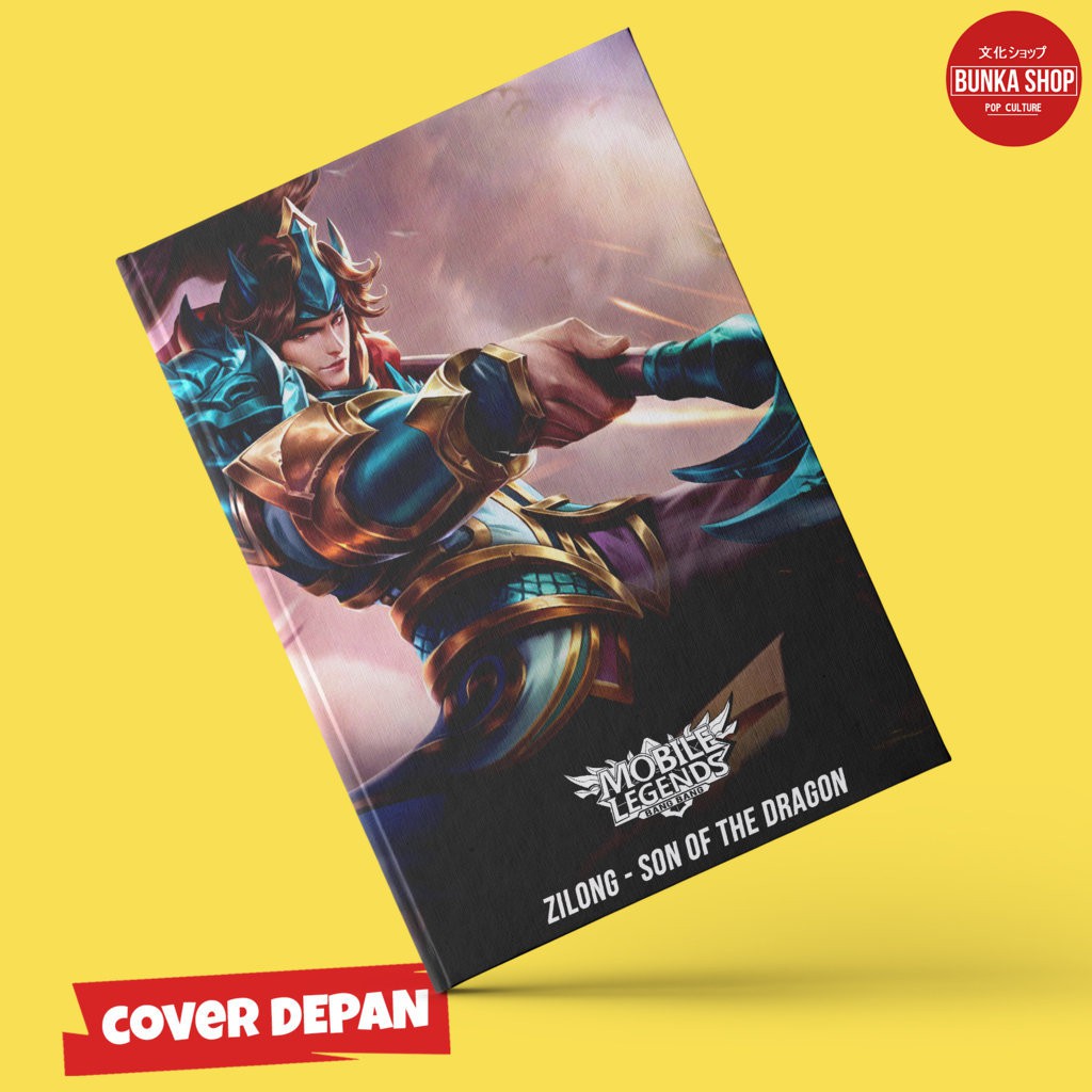 

Note Book Game Mobile Legends Zilong Dragon Hardcover A5 Buku Tulis Catatan Murah Jurnal Agenda Planner