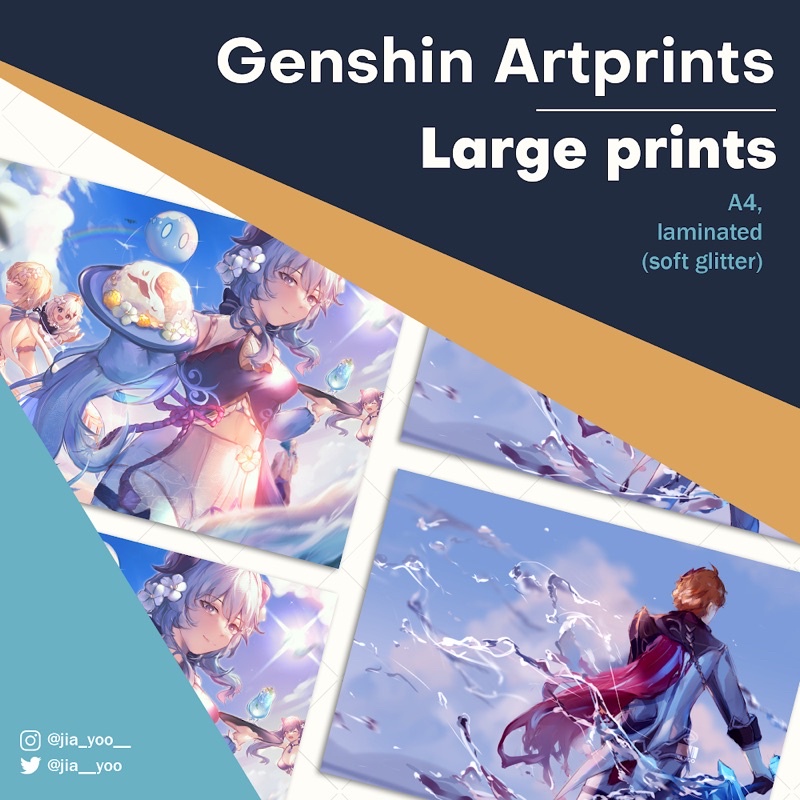 

Genshin Impact Large Prints - A