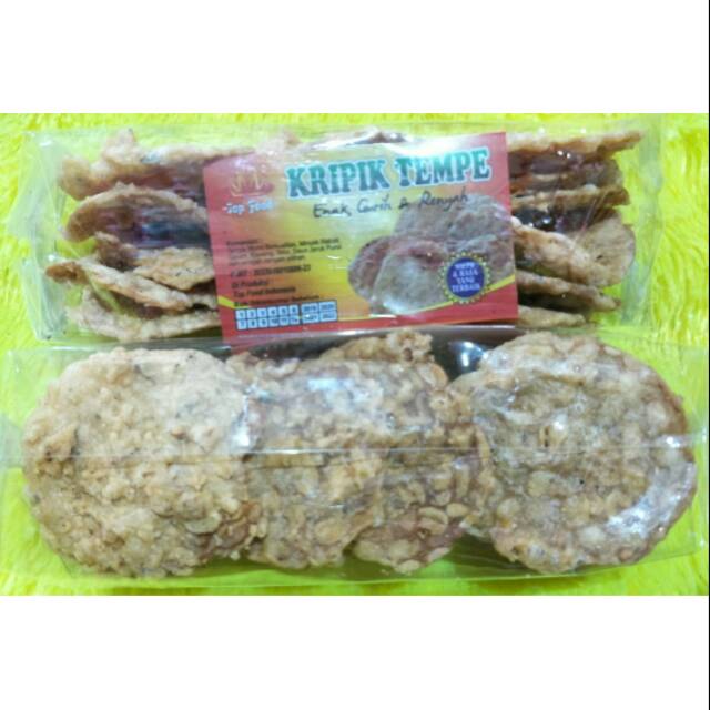 

Kripik tempe-gurih-renyah-100gr-enak-snack-makanan ringan