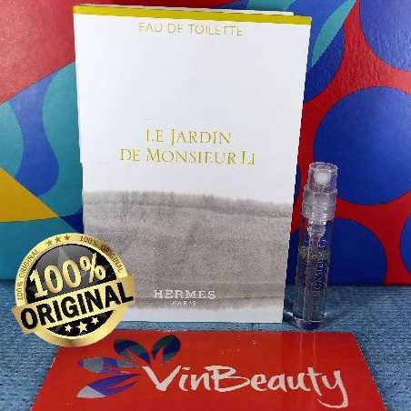 Vial Parfum OriginaL Le Jardin De Monsieur Li EDT 2 ml