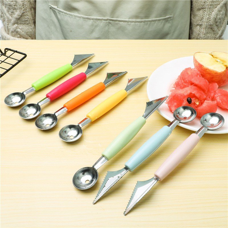 BRGUNIK Alat Pengupas Buah / Sendok Serut Scoop Buah / Spoon Fruit R431