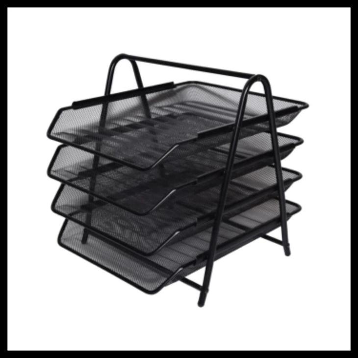 

BEST SELLER !!! INFORMA LETTER TRAY 4 SUSUN RAK TEMPAT DOKUMEN PAPER TRAY ORGANIZER TERLARIS