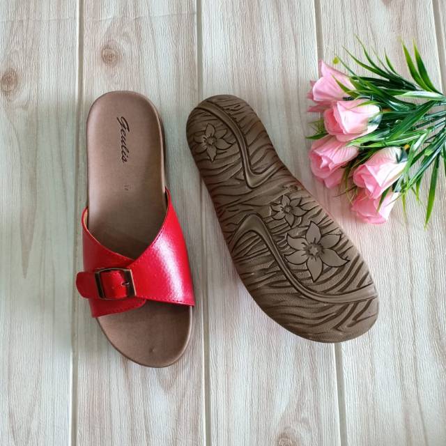 Sandal Wanita Kulit Asli Sukaregang-Garut