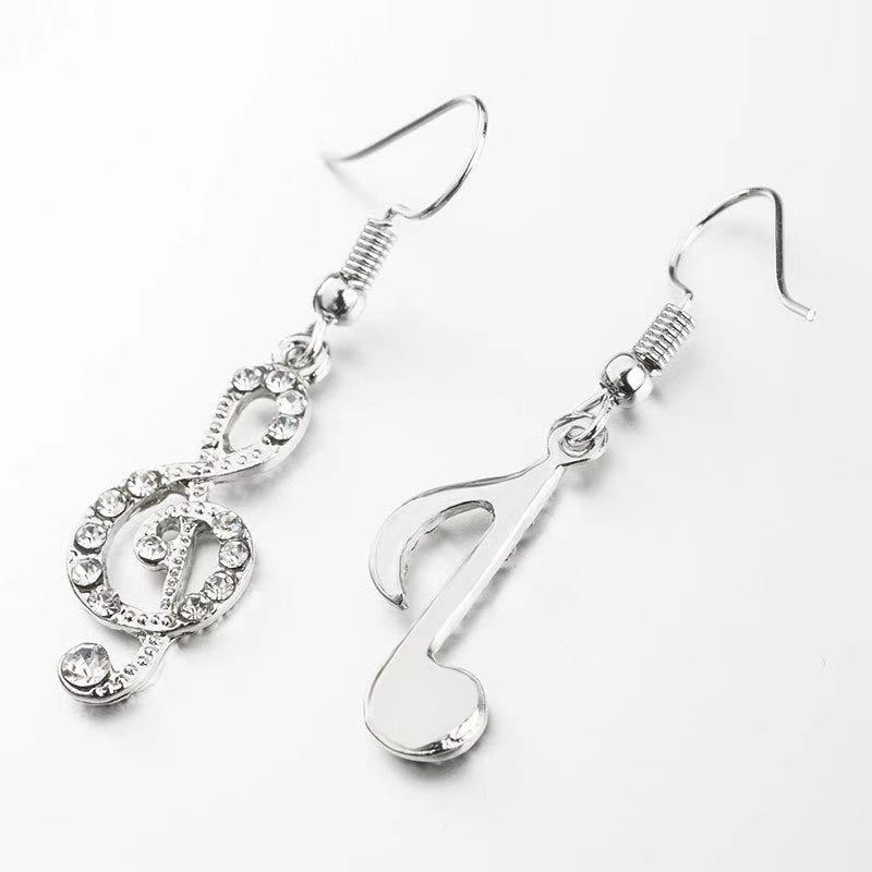 [Bayar Di Tempat] Anting Melodi Silver Untuk Wanita / Aksesoris Fashion Anting Melodi Untuk Wanita