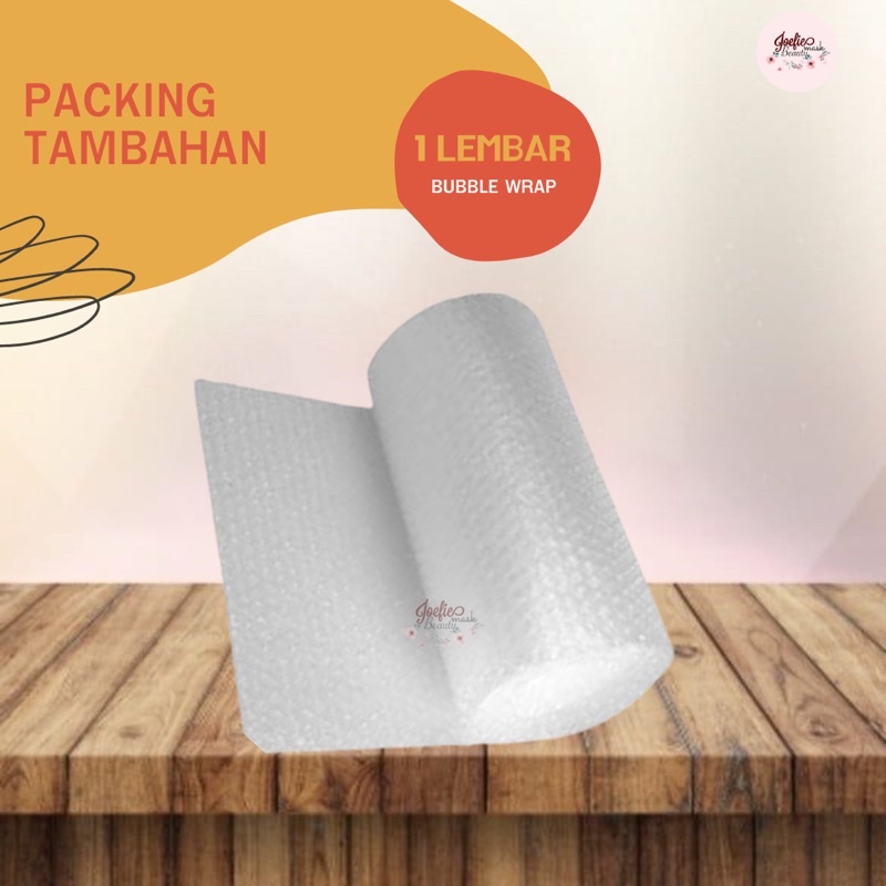 

Bubble Wrap / Tambahan packing untuk produk