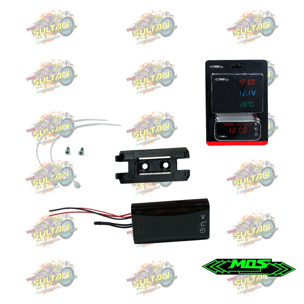 VOLTMETER LED 3 IN 1 MODEL KOSO MOS