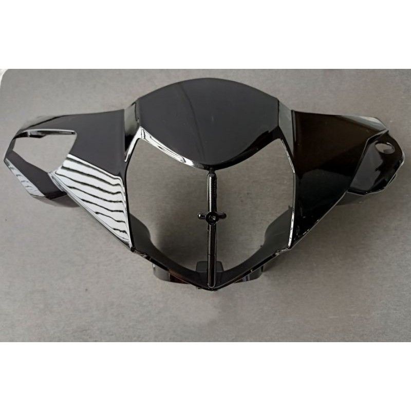 Front Handle Cover Batok Lampu Depan Honda Revo lama 100 cc Hitam Avira KVR