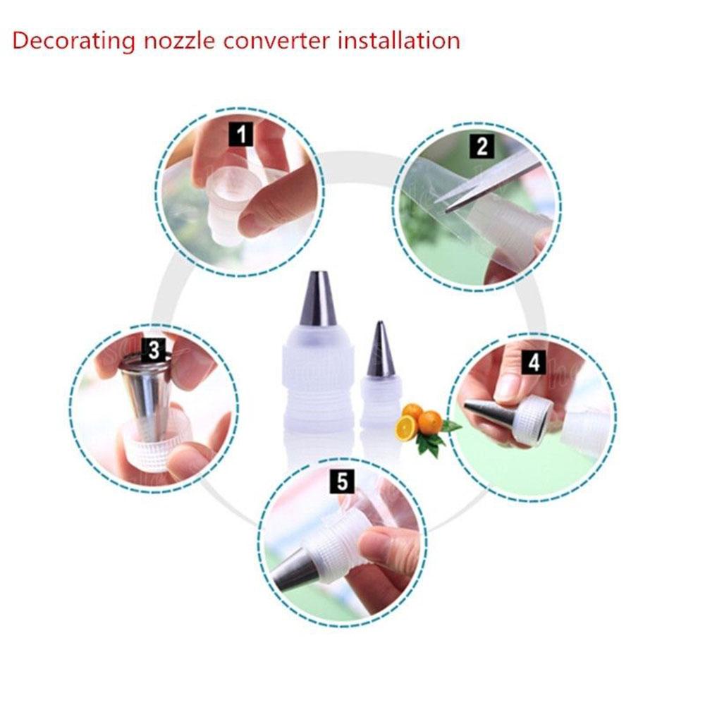 Top Piping Nozzle Sugarcraft Alat Panggang Dapur Dekorasi Kue