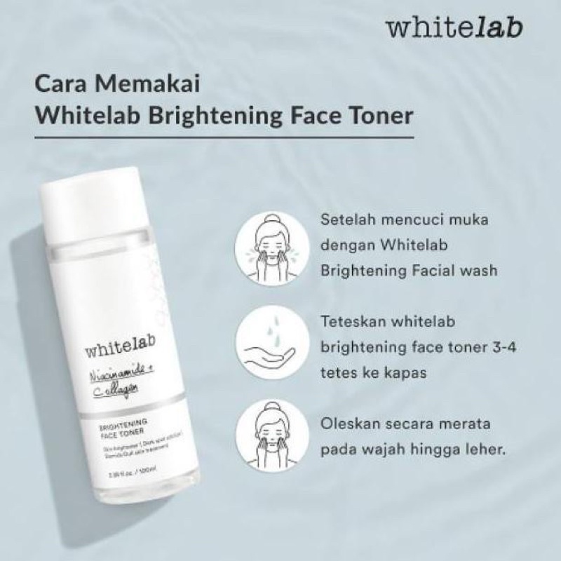 WHITELAB BRIGHTENING FACE TONER 100 ML