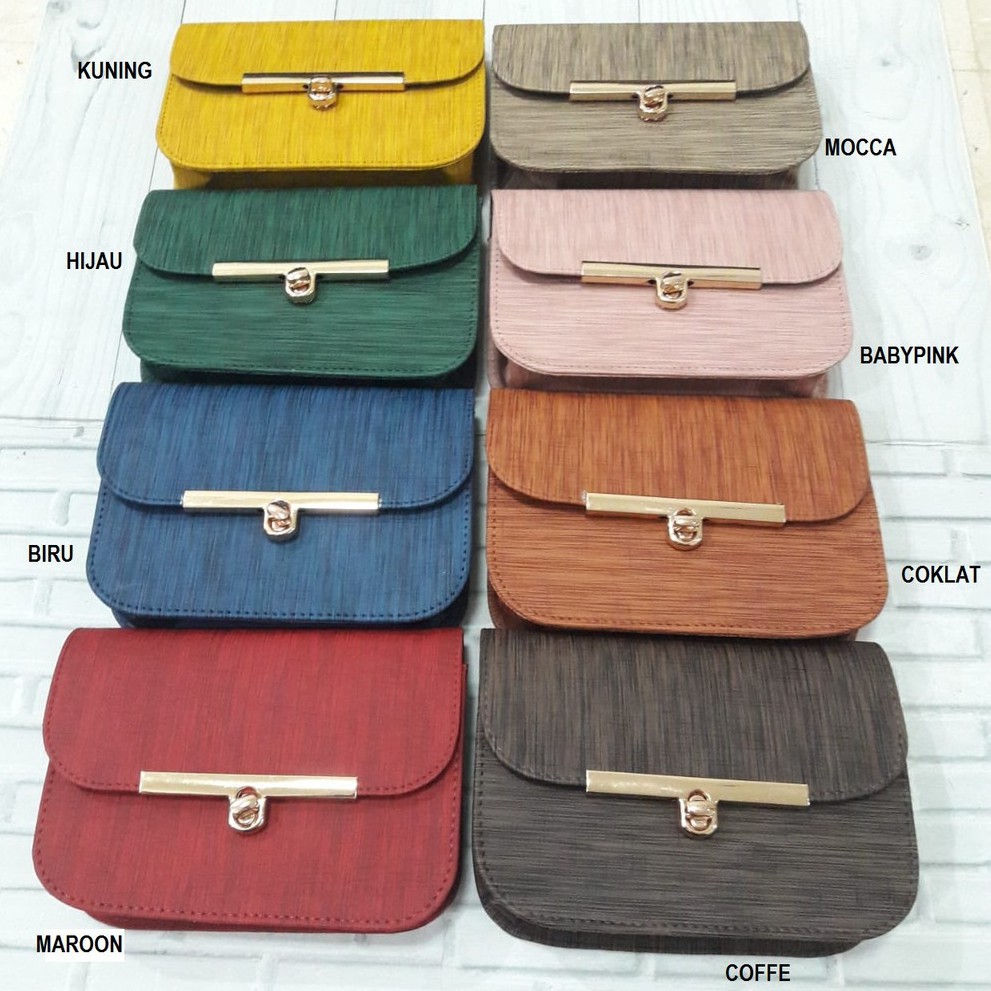 BAJ READY 8 WARNA Tas Cute Tas Fashion Tas Tas Batam Hand Bag Cutch TF001 - BM