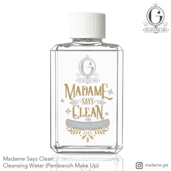 MADAME GIE SAYS CLEAN CLEANSING WATER 80ML