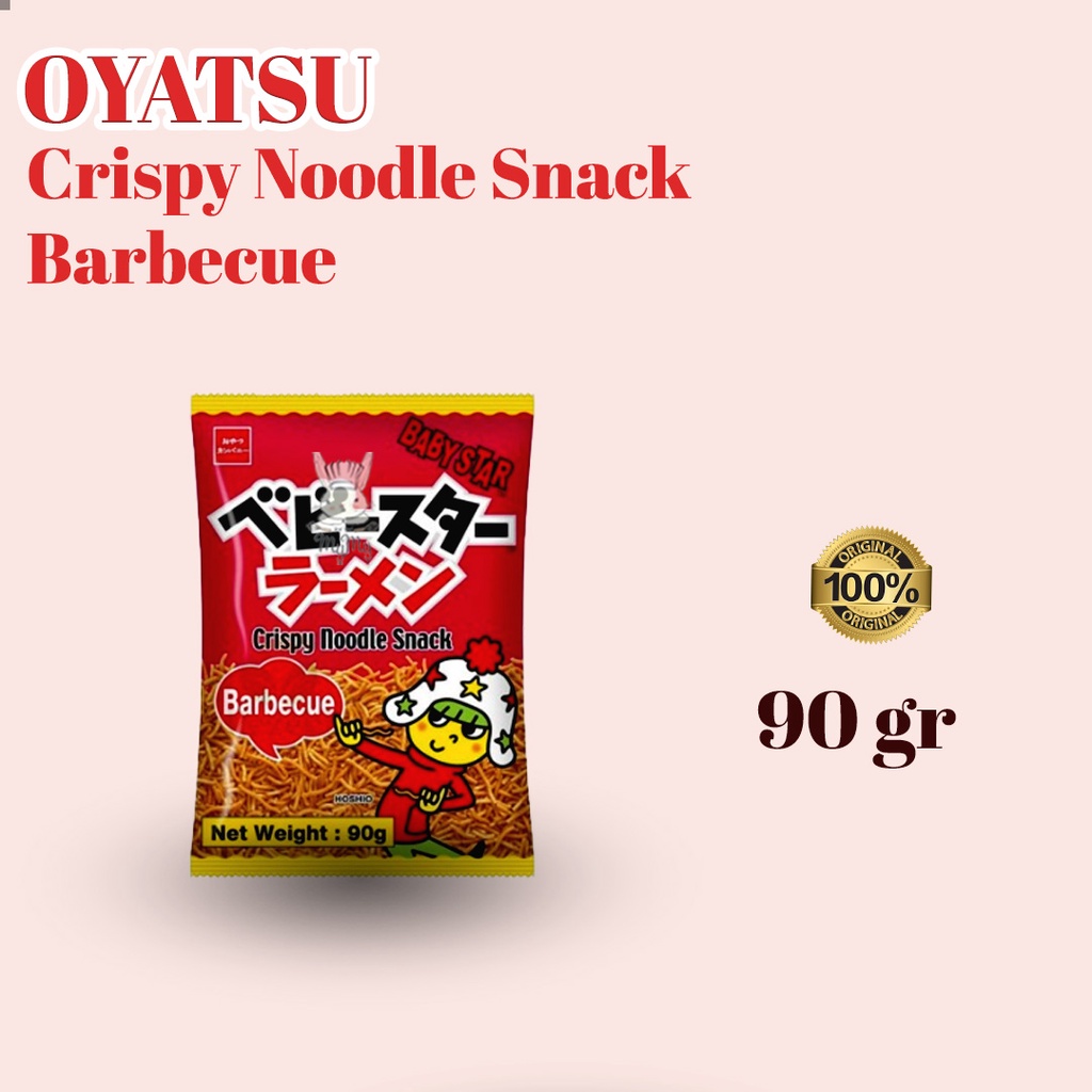 

OYATSU CRISPY NOODLE SNACK BARBECUE 90gr