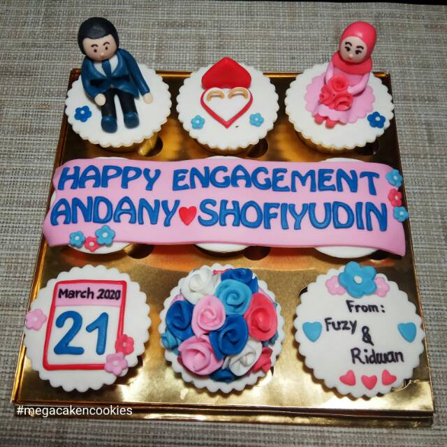 

Cupcake custom isi 9 pcs