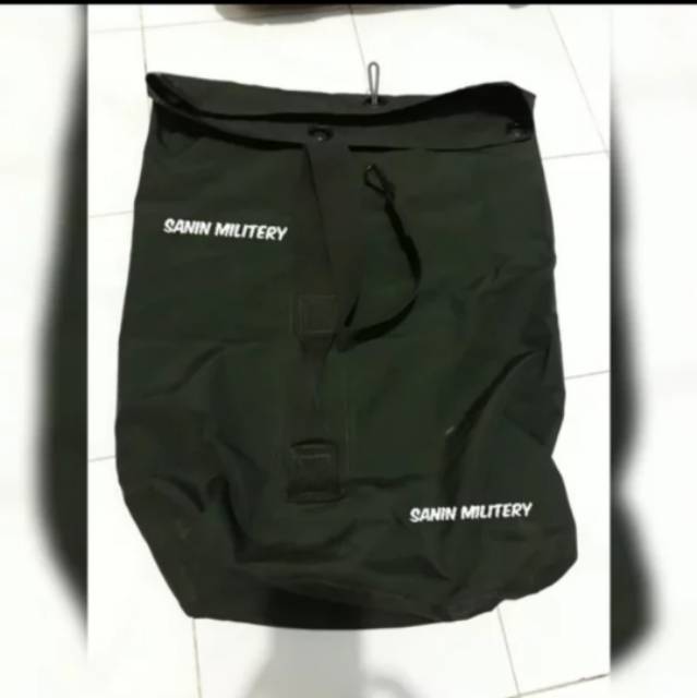 Tas pulsak duffle bag jatah TNI /Tas barang TNI /Tas trevel TNI