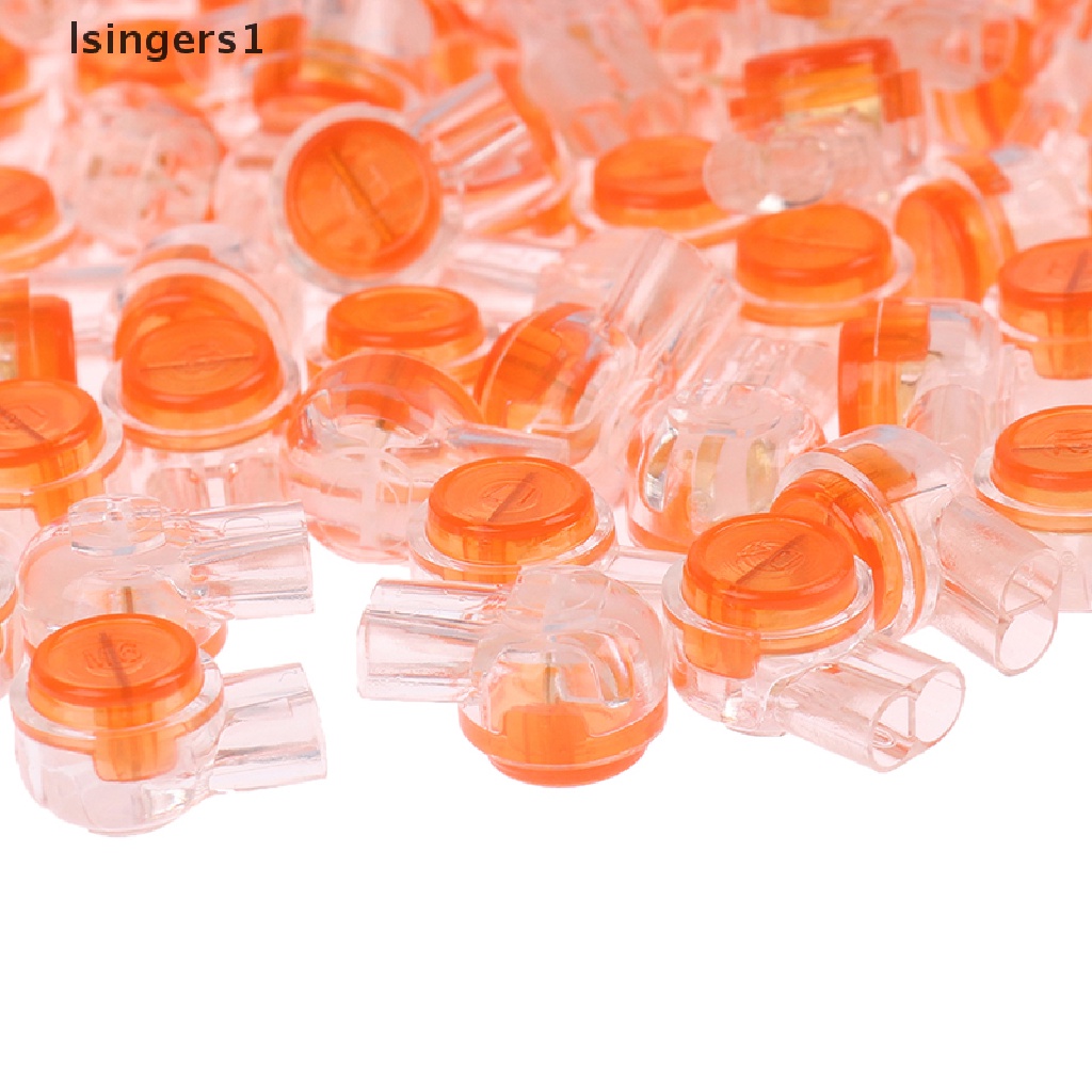 (lsingers1) 200pcs Konektor Terminal Kabel Rj45 K1 Tahan Air