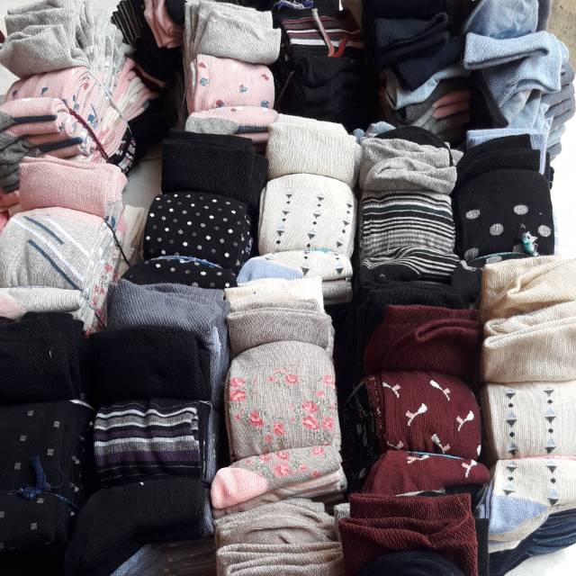 Kaos kaki BS (rijegt) pabrik (12 pasang)