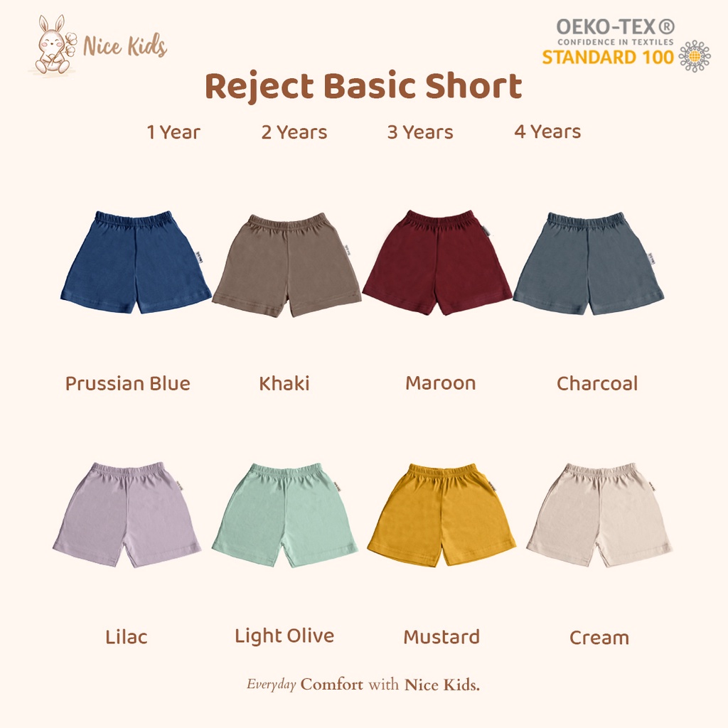 [Reject Sale] Defect Pants Unisex Nice Kids (1-4 Tahun)