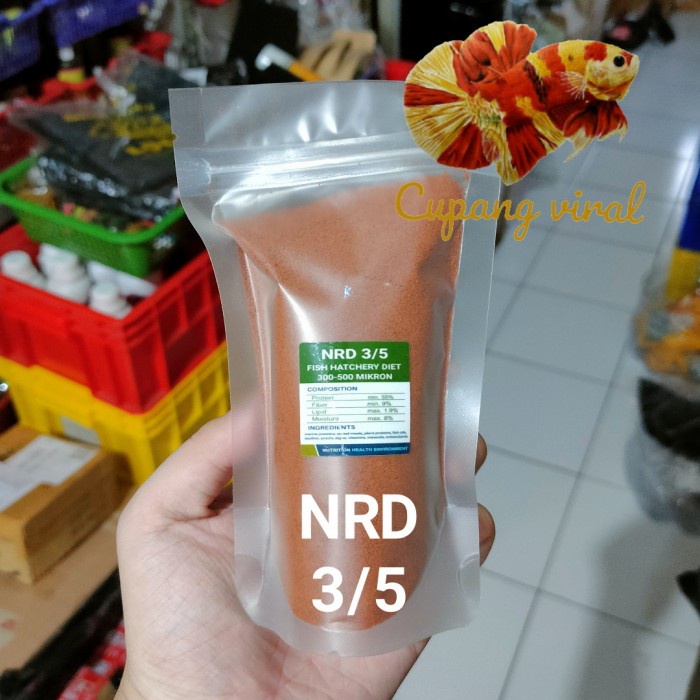 Pelet NRD 3/5 Repack 100 Gram