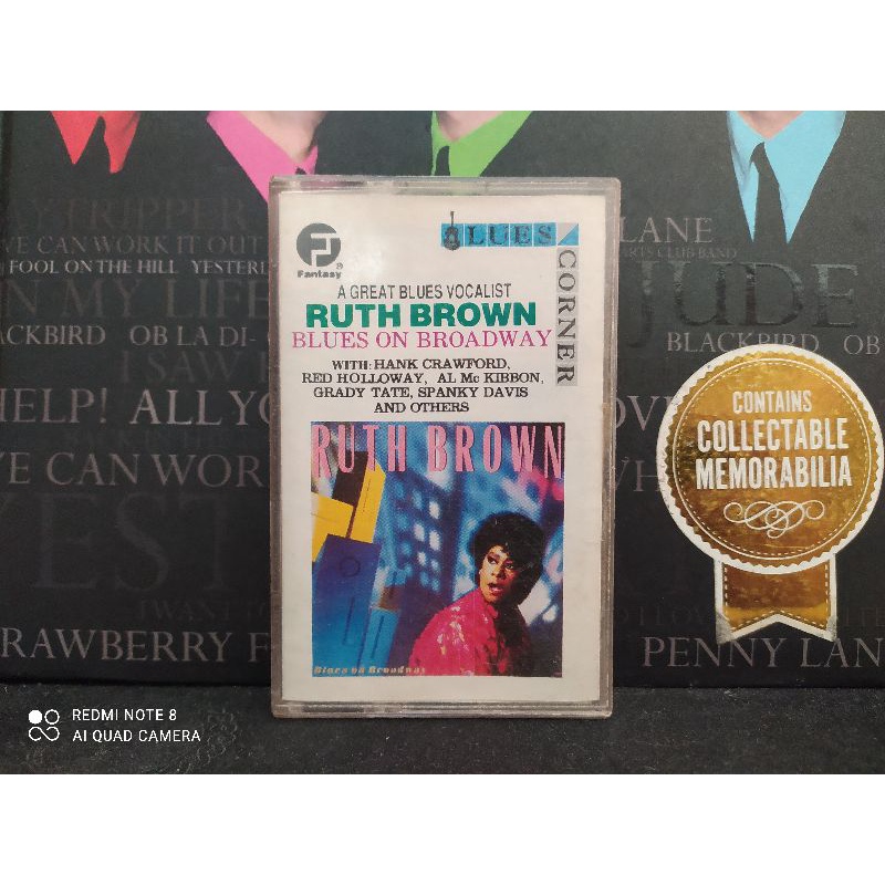 Kaset Pita : BLUES ON BROADWAY - RUTH BROWN.